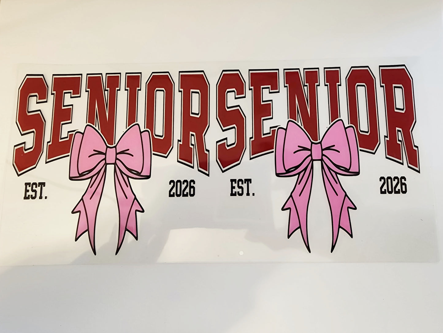 UV-DTF 16 oz. Cup Wrap - Senior 2026 #12