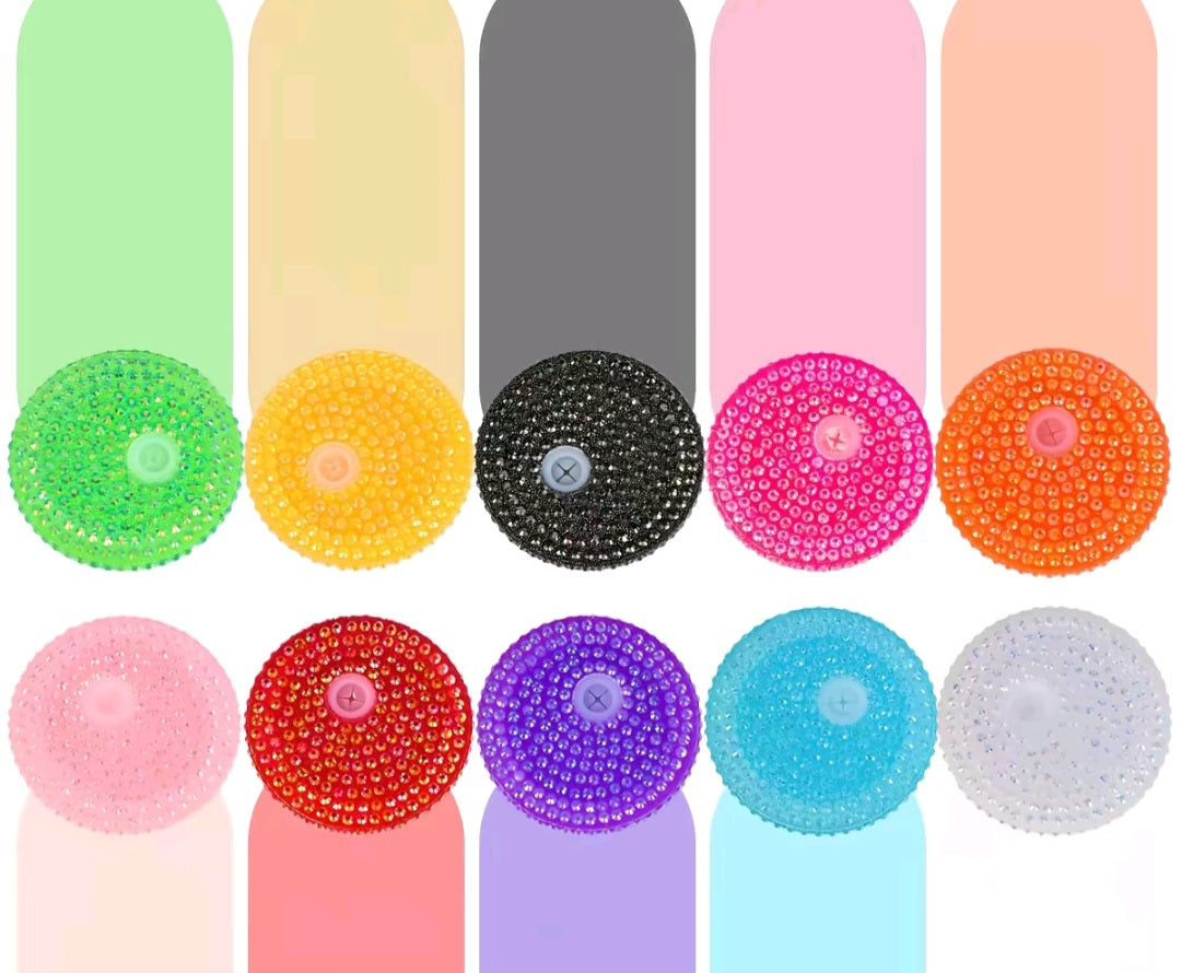 16 oz. Bling plastic lids
