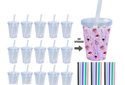 Custom orders 12 oz Snow Globe Tumblers