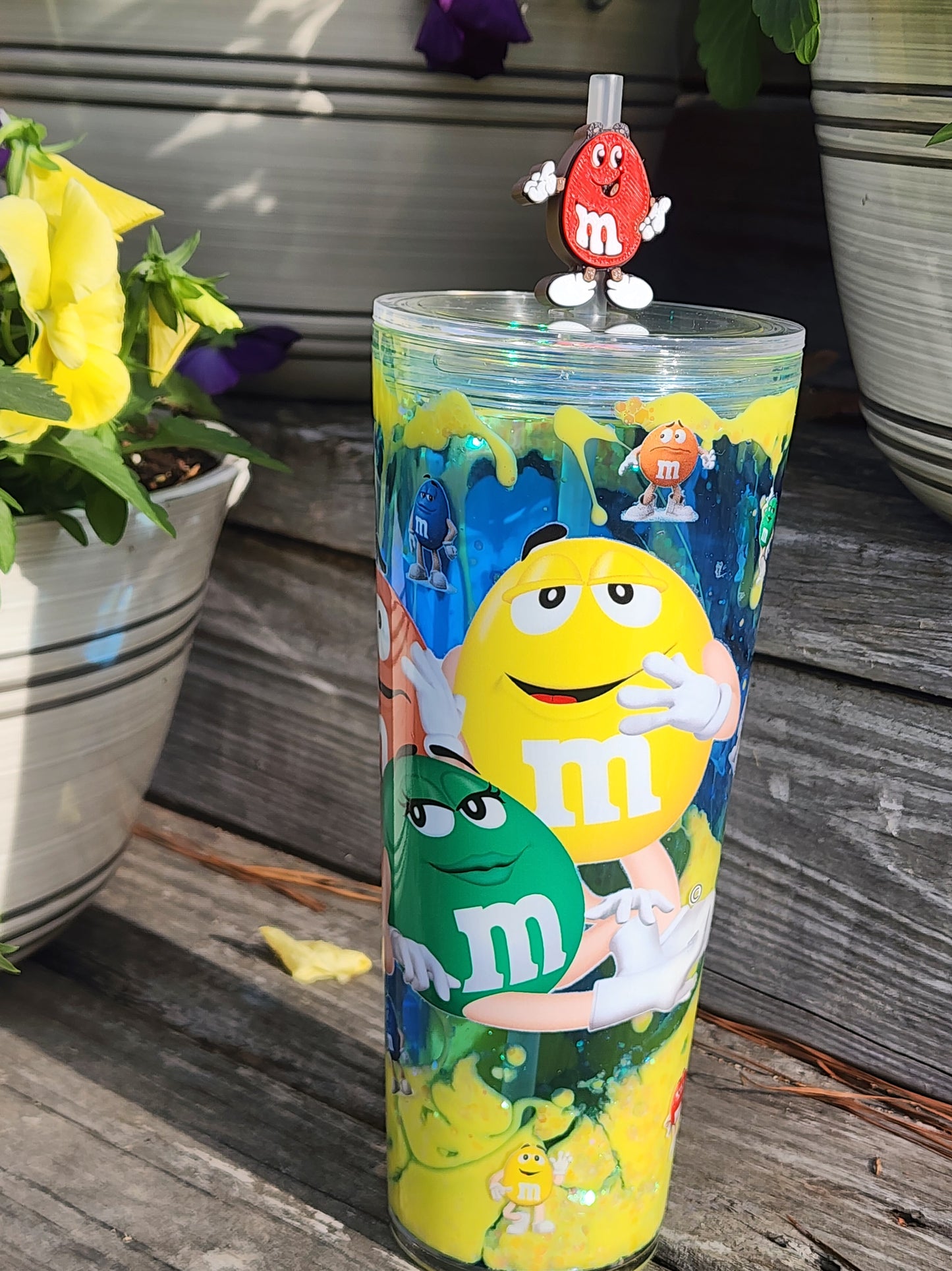 Custom001 24 oz M&M Dual Lava cup