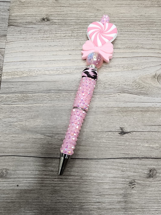Rhinestone Pink Pen