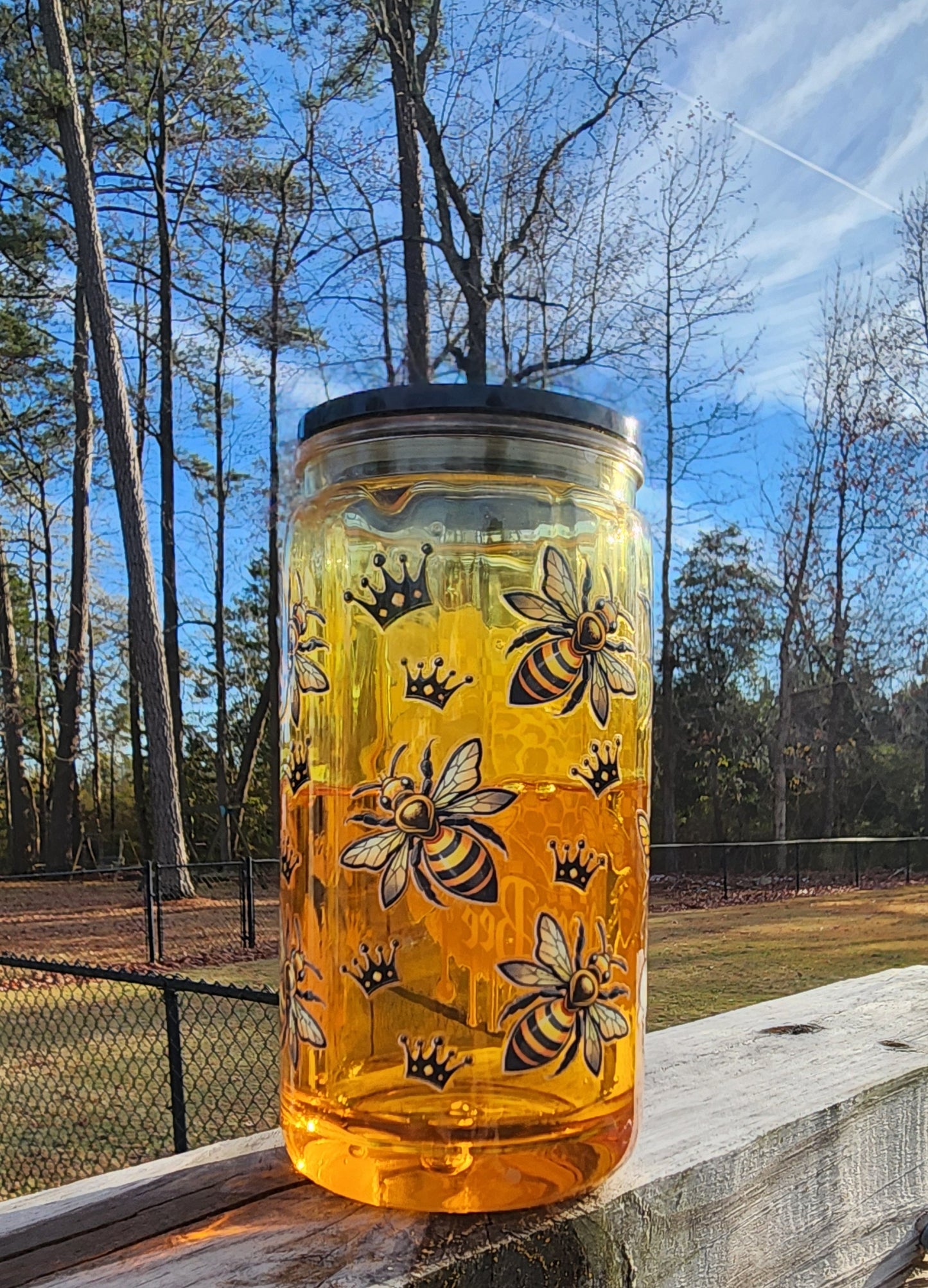 Custom001 16 oz. Honey Drip Cup