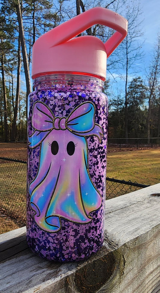 Custom001 12 oz suspended snow globe child's cup