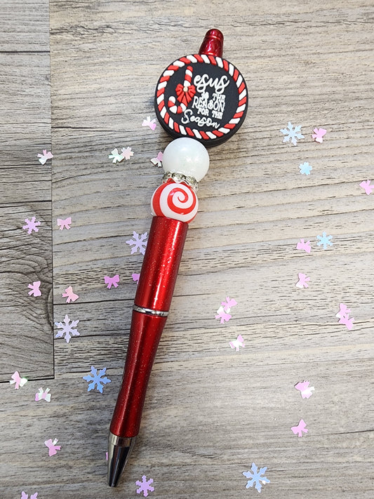 Premade002 Custom Beaded Pen
