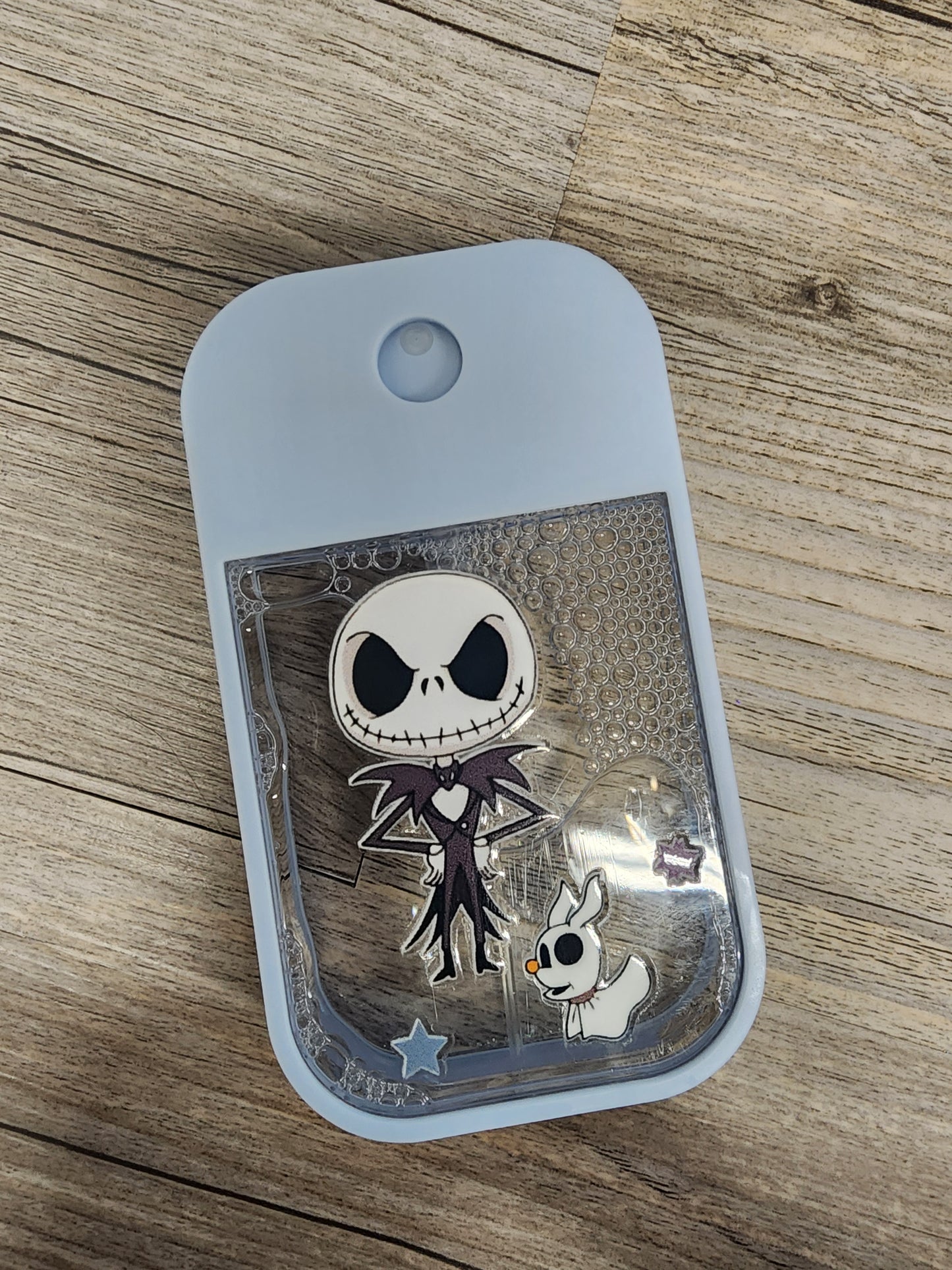 Light Blue Spray Hand Sanitizer with Decal