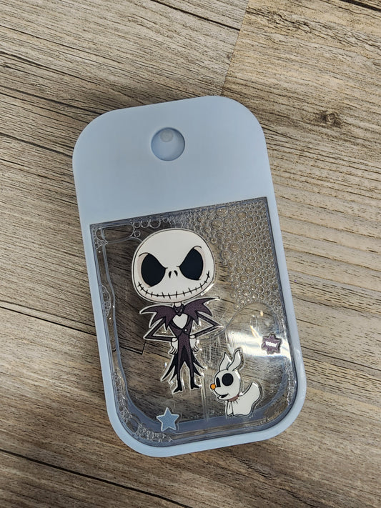 Light Blue Spray Hand Sanitizer with Decal