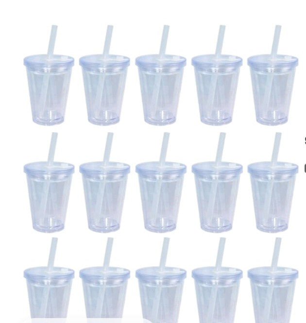 Live Cup Orders 16 oz. Tapered Acrylic Snow Globe